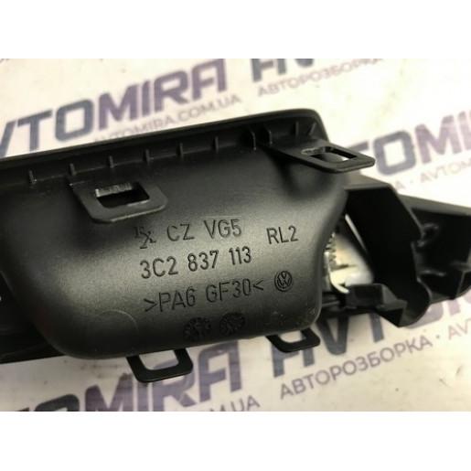 Ручка двери передняя левая внутренняя VW Passat B6 2005-2010 3C2837113